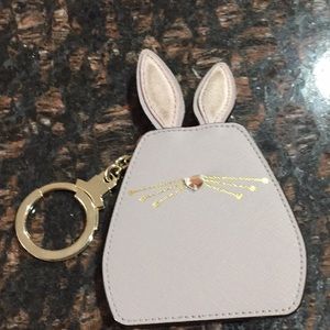 Previously used Kate Spade bunny key chain